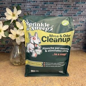 New Sprinkle and Sweep pet deodorizer